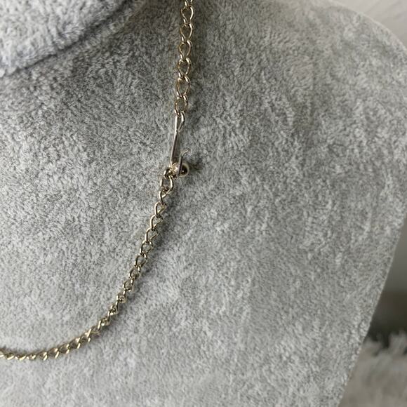 70s Vintage Gold Multistrand Necklace max 15.5" Length - Picture 4 of 4